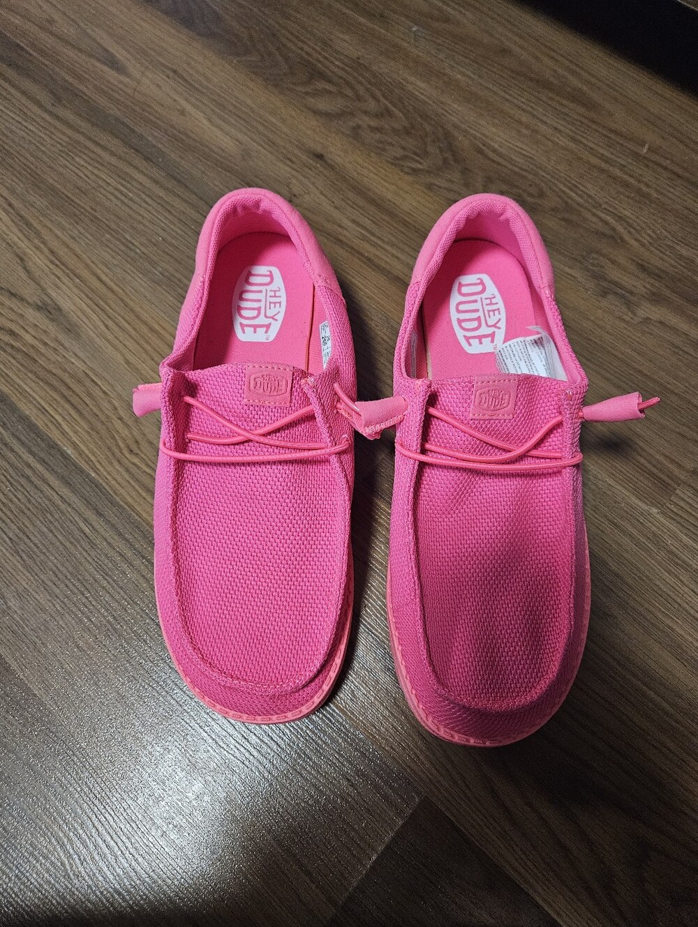 Hey Dude Women's Slip-On Moccasins - Hot Pink